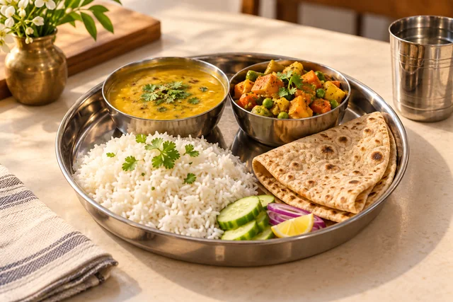 Community langar at Guru Nanak Darbar — representative illustration